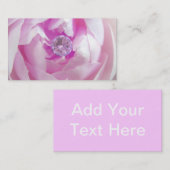 Roze Visitekaartje (Voorkant / Achterkant)