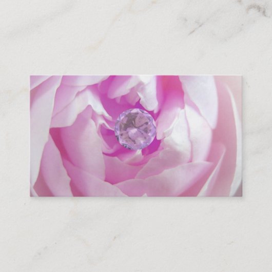 Roze Visitekaartje (Voorkant)