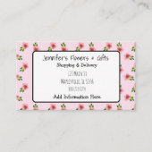  Roze Visitekaartje (Voorkant)