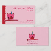 Roze Visitekaartje roze roze roze roze roze roze r (Voorkant / Achterkant)