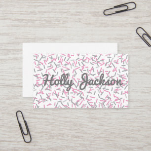 Roze Visitekaartjes