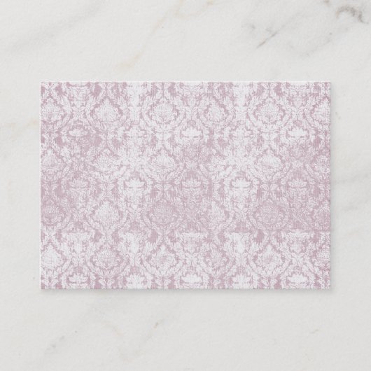 roze visitekaartjes (Voorkant)