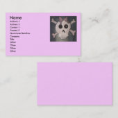 Roze Visitekaartjes (Voorkant / Achterkant)