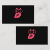 Roze visitekaartjes (Voorkant / Achterkant)