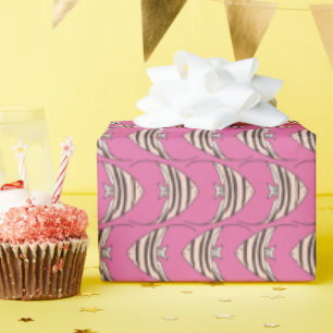 Roze Vissen Kinderen patroon Cadeaupapier