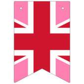 Roze vlag van het Verenigd Koninkrijk Vlaggetjes (Tweede vlag)