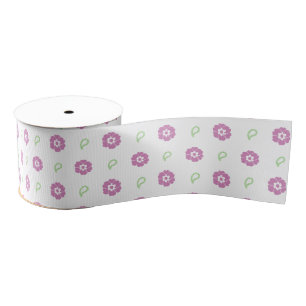 Roze vlakke lint