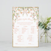 Roze vlakke vlakke Vrijgezellenfeest game (Staand voorkant)