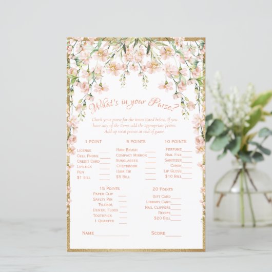 Roze vlakke vlakke Vrijgezellenfeest game (Staand voorkant)