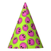 Roze vlakken feesthoedjes (Achterkant)