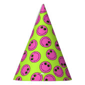 Roze vlakken feesthoedjes (Links)