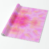 Roze vlam cadeaupapier (Uitgerold)