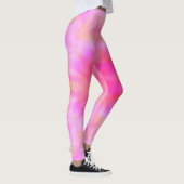 Roze vlam leggings (Rechts)