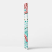 Roze vlam naadloos patroon Case-Mate iPhone case (Achterkant / Rechts)