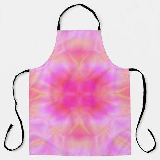 Roze vlam schort (Voorkant)