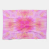 Roze vlam theedoek (Horizontaal)