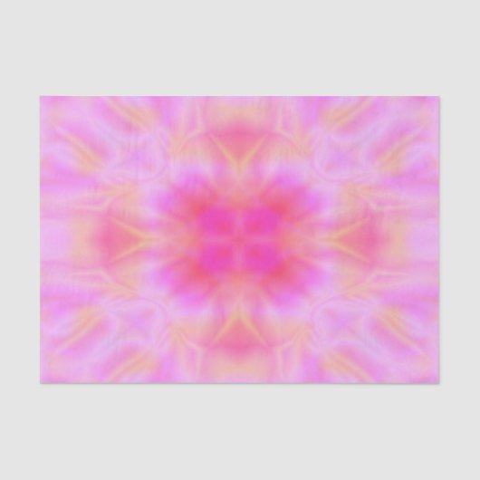 Roze vlam tissuepapier (Voorkant)