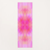 Roze vlam yogamat (Voorkant)