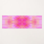Roze vlam yogamat (Voorkant (horizontaal))