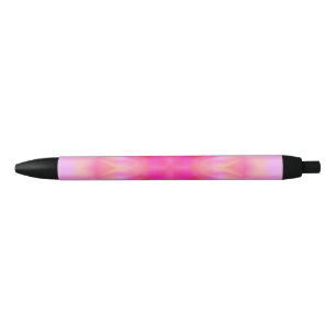 Roze vlam zwarte inkt pen