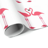 Roze vlamingos Wrapping Paper Cadeaupapier (Rol Hoek)