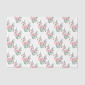 Roze vlamJargon (Ontwerp 63 Roze Reeks) Tissuepapier (Voorkant)