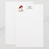 roze vlamJong #1 Briefpapier (Voorkant / Achterkant)