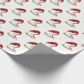 roze vlamJong #1 Cadeaupapier (Hoek)