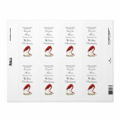  roze vlamJong #1 Etiket (Full Sheet)