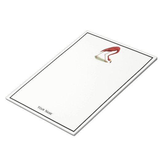  roze vlamJong #1 Notitieblok (Schuin)