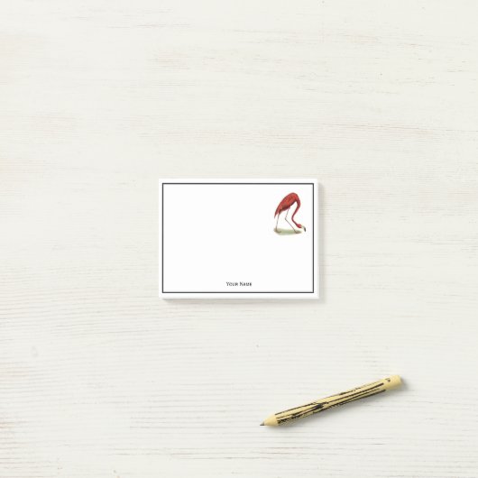 roze vlamJong #1 Post-it® Notes (Op bureau)