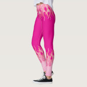 Roze Vlammen, rennende vlammen, vuur, hete, hete s Leggings (Links)