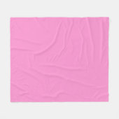Roze vleece Blanket Fleece Deken (Voorkant (Horizontaal))