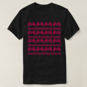 Roze vleermuis t-shirt (Design voorkant)