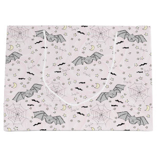 Roze Vleermuizen Spooky Schattigee Baby Meisje Groot Cadeauzakje