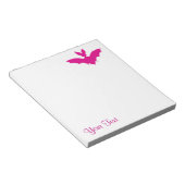 Roze vlek notitieblok (Schuin)