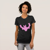 Roze vlek. t-shirt (Voorkant volledig)