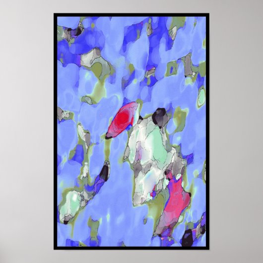 Roze Vleugels ~ Poster / Print (Voorkant)