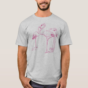 roze vleugelvleugelvleugel t-shirt