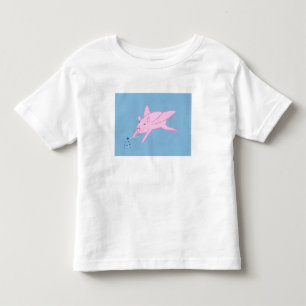 Roze Vliegend Varken Making Blue Stars T-shirts