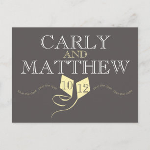 Roze vliegers Bewaar de datum Aankondigingskaart