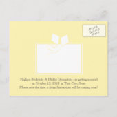 Roze vliegers Bewaar de datum Aankondigingskaart (Achterkant)