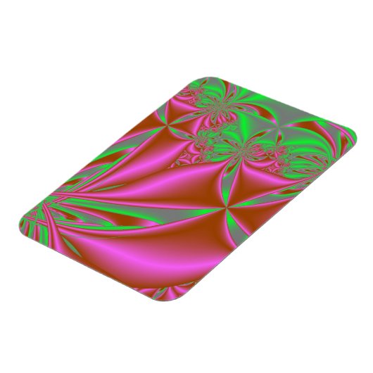 Roze vliegers met groen magneet (Linkerzijde)