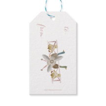 Roze vliegtuig cadeaubijslage 