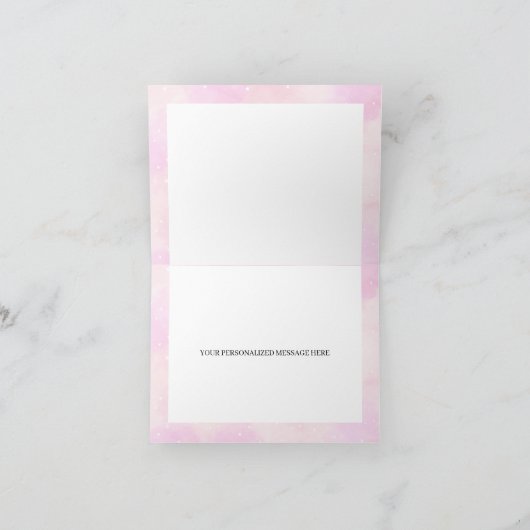 Roze vliegtuig Teddy Bear Girl Hartelijk dank (Binnen)