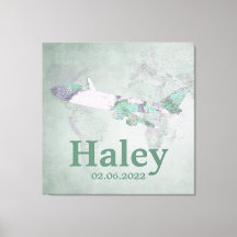  roze vliegtuigdecor op maat