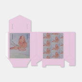 Roze vlinder bedankdoosjes (Uitgevouwen)
