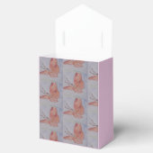 Roze vlinder bedankdoosjes (Geopend)