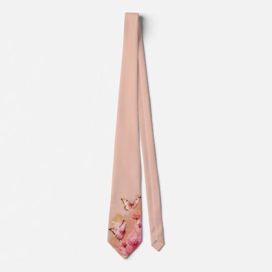 Roze Vlinder & Bloem Das (Voorkant)