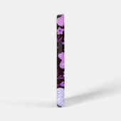 Roze vlinder bloem iPhone hoesje (Rechterkant)